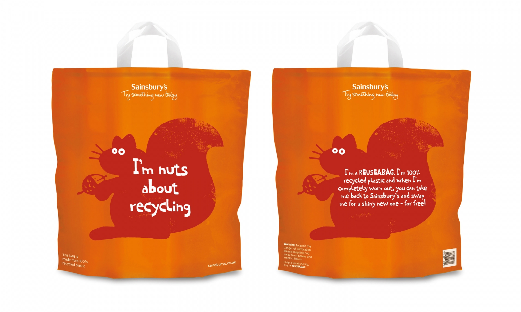 Sainsbury's bag best sale for life replacement